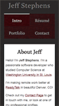 Mobile Screenshot of jeffastephens.com